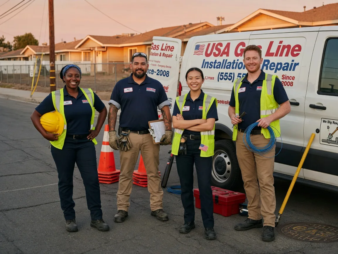 Gas Line Installation company in Hall, MT